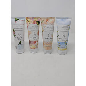 Nakery Beauty Skin Toning Body Butter Crepe Smoothing Cream- 4 Pack Brand New